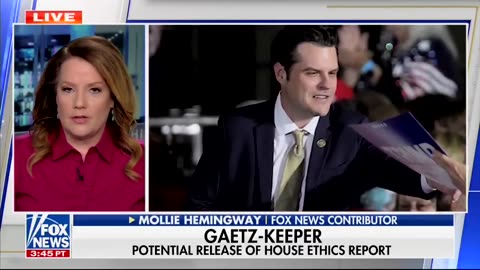 "Mollie Hemingway Defends Matt Gaetz as AG – He’s Fighting for Justice in a Corrupt DC!"