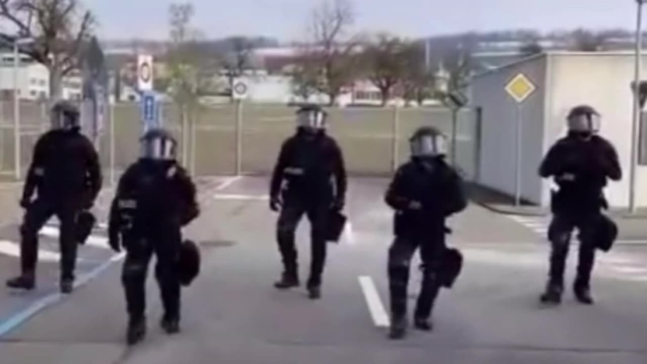 Bobbys' Dodgy Dance Rituals - nutters in unison!🚔 - Reloaded from FREEDOMTVS