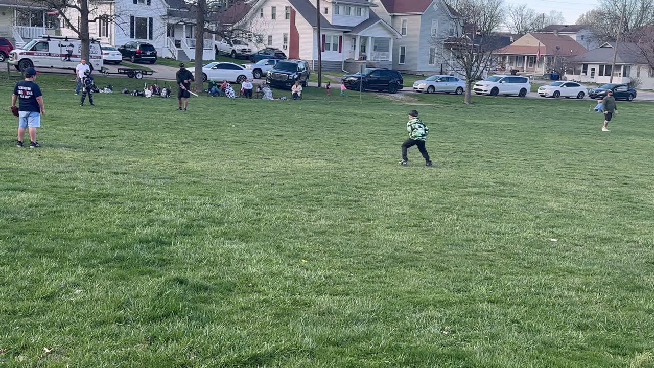 Baseball practice