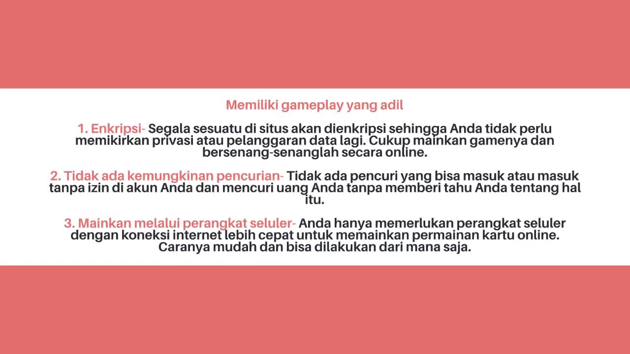 Coba permainan judi kartu tanpa masalah