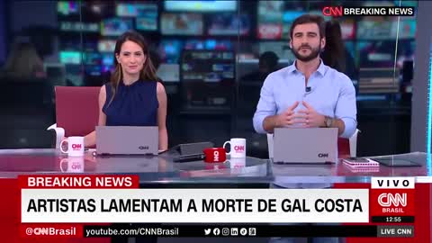 Maria Bethânia lamenta a morte de Gal Costa | LIVE CNN