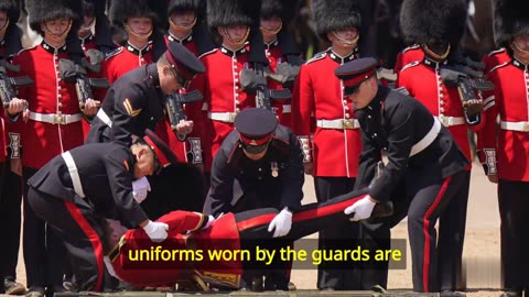 British Royal Guards Overcome by Heat During Ceremony with Prince William