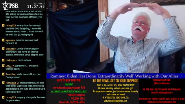 2022-02-27 10:00 EST - A Common Lawyer Comments: with Brent Winters