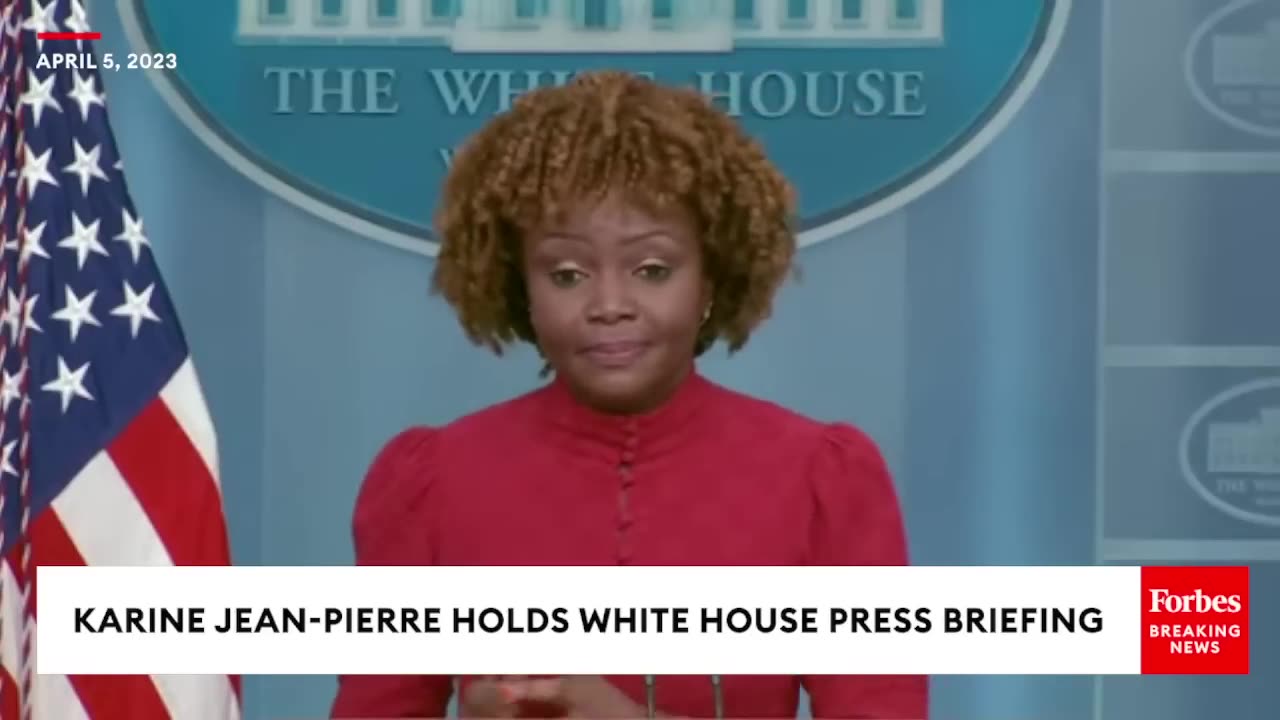 Karine jean-pierre reacts to Elon musk's Twitter labeling NPR state-Affiliated media