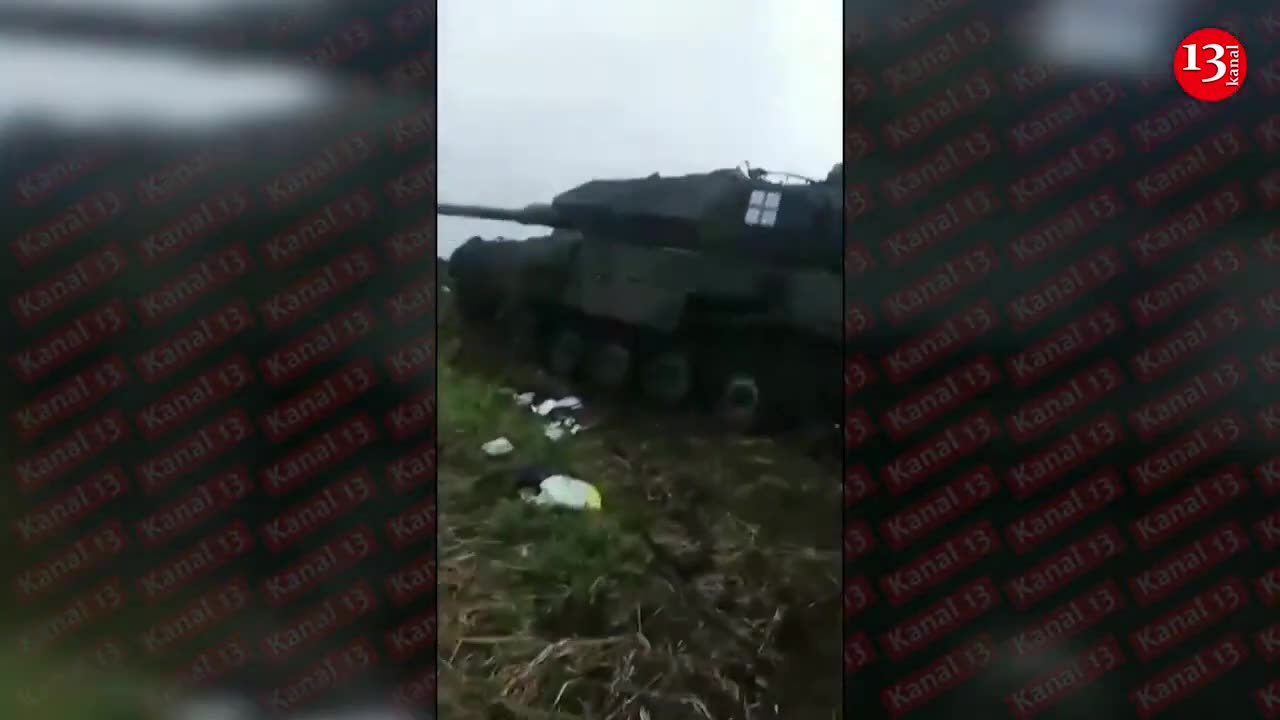 Russia releases video of damaged German tanks, US fighting vehicles said to be in Ukraine