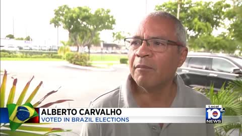 Local Brazilians keeping close eye on country's historic election