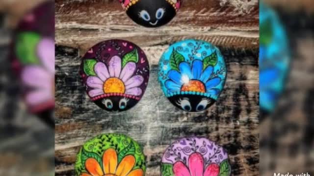 Best Handmade Painted Rock Designs new and creative stone artistic ideas 2k22