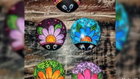 Best Handmade Painted Rock Designs new and creative stone artistic ideas 2k22