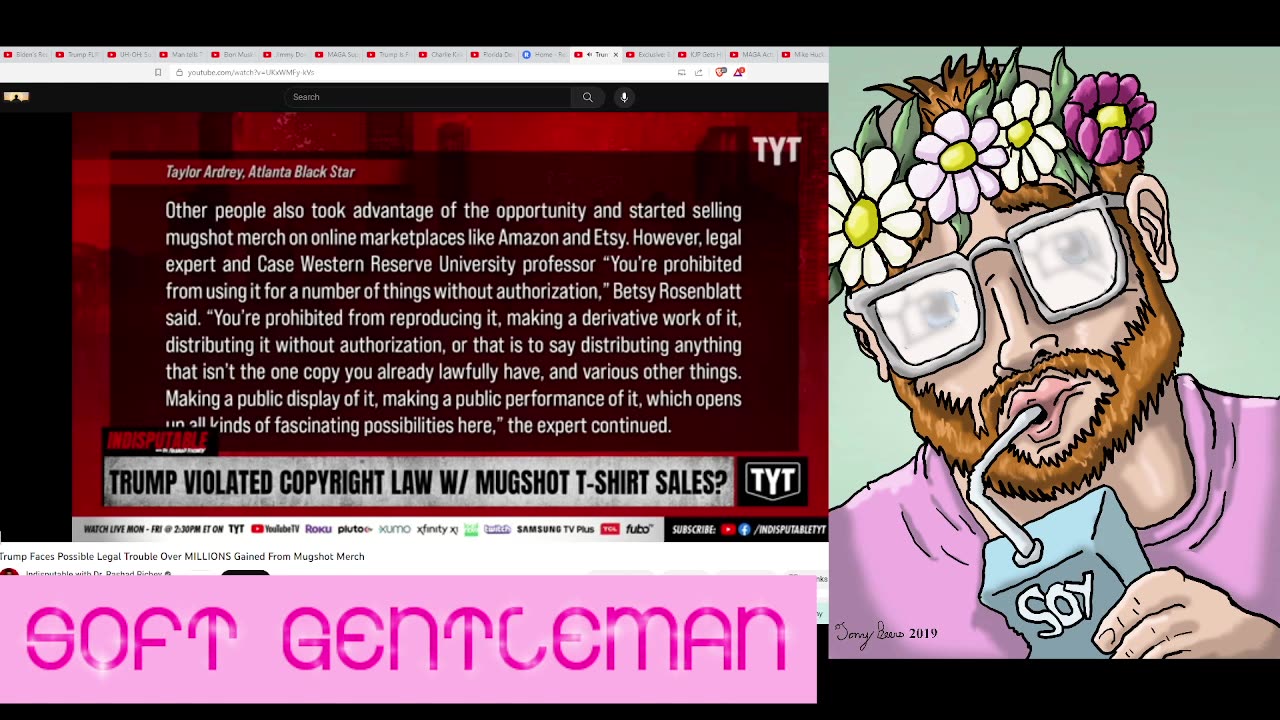 SOFT GENTLEMAN 9/9/23: Trump In Trouble Over Mugshot