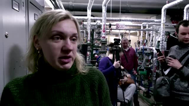Kyiv residents take shelter over air raid threats