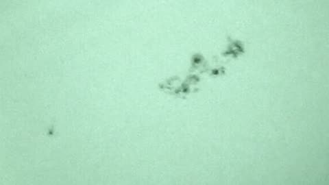 grandes taches solaires ce matin le 24 de Mars 2024