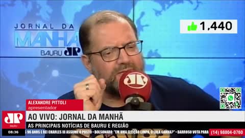 Pesquisa aponta Bolsonaro na frente com 6 pontos de vantagem em relação ao ladrão