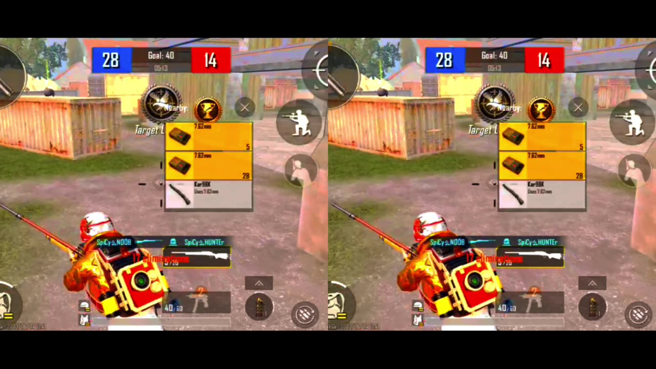 Pubg mobile m24 shot