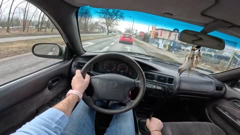 1994 Toyota Corolla| 1.8 16V DOHC 107HP | POV Test Drive