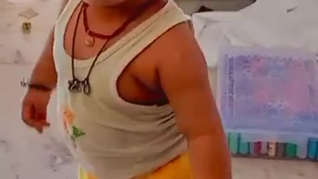 Baby dance song of radhe radhe