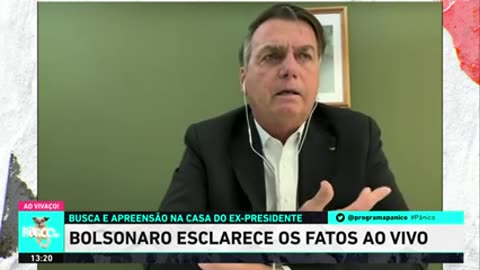 JAIR BOLSONARO E SENADOR MARCOS DO VAL - PÂNICO - 03/05/23