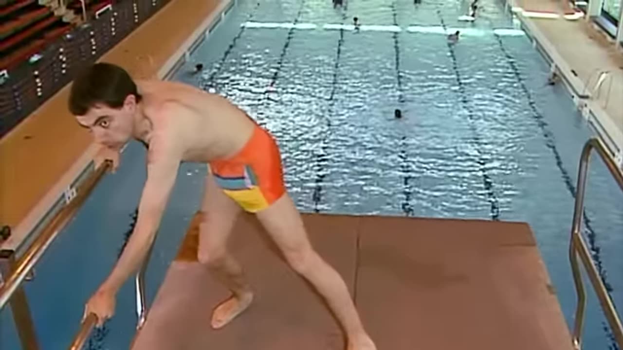 MR BEAN DIVING
