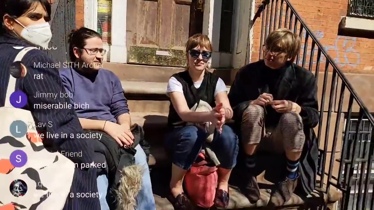 [2021.03.20] [Smooth Sanchez] [NYC LIVE IRL 🔴 Smooth Sanchez Meets a White Knight LIVE]