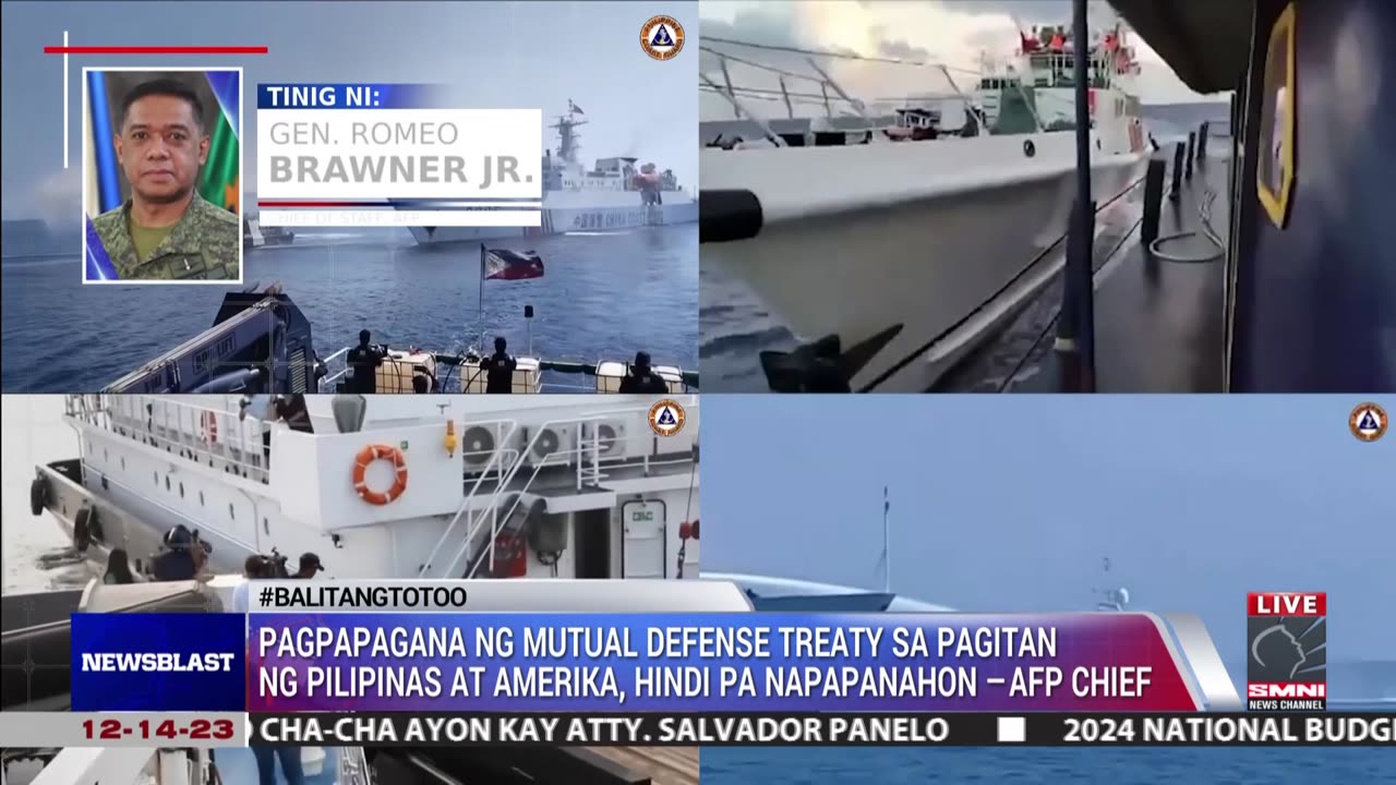 Pagpapagana ng Mutual Defense Treaty sa pagitan ng Pilipinas at Amerika, hindi pa napapanahon