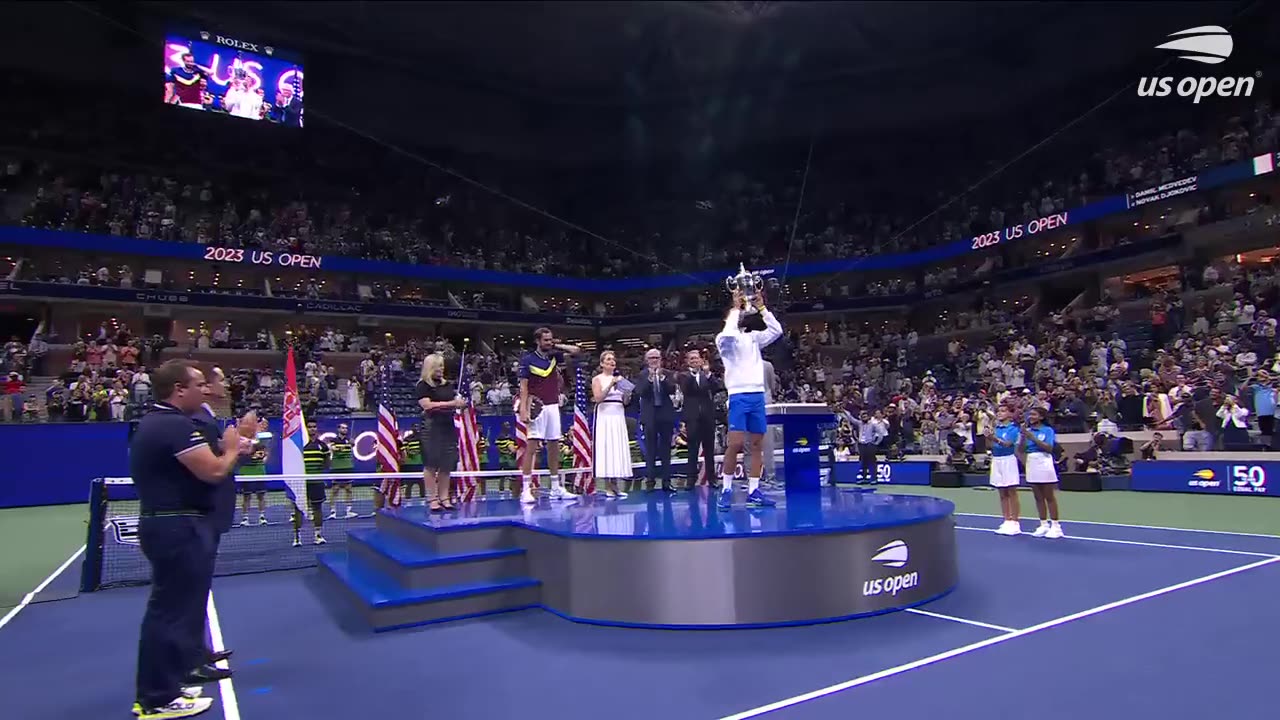 Novak Djokovic was excluded from the US Open for the last two years won US Open