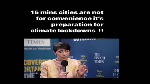 German MEP Christine Anderson - On the truth behind 15 Minute Cities
