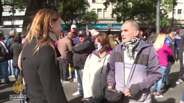 Argentina protesters paralyse capital as inflation soars