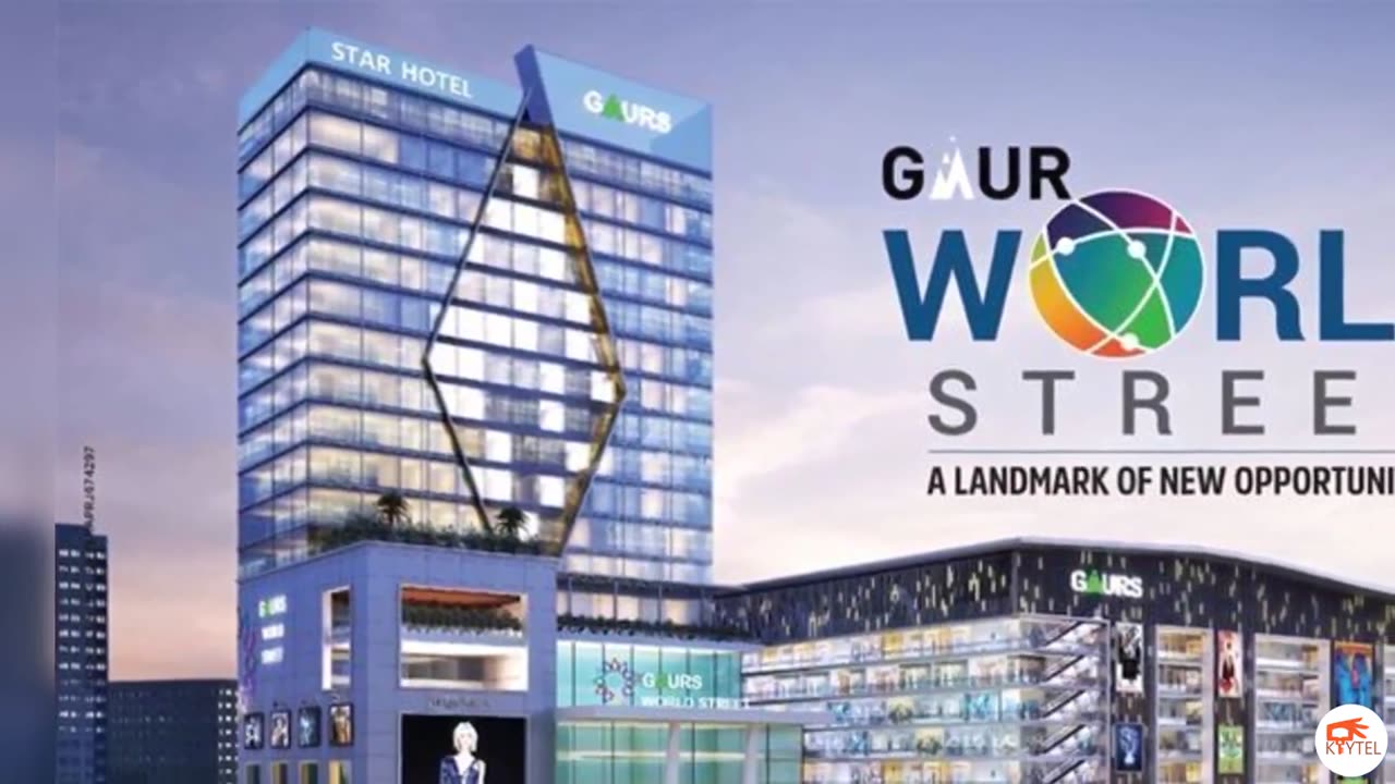 Gaur World Smartstreet Commercial Shops Noida Extension