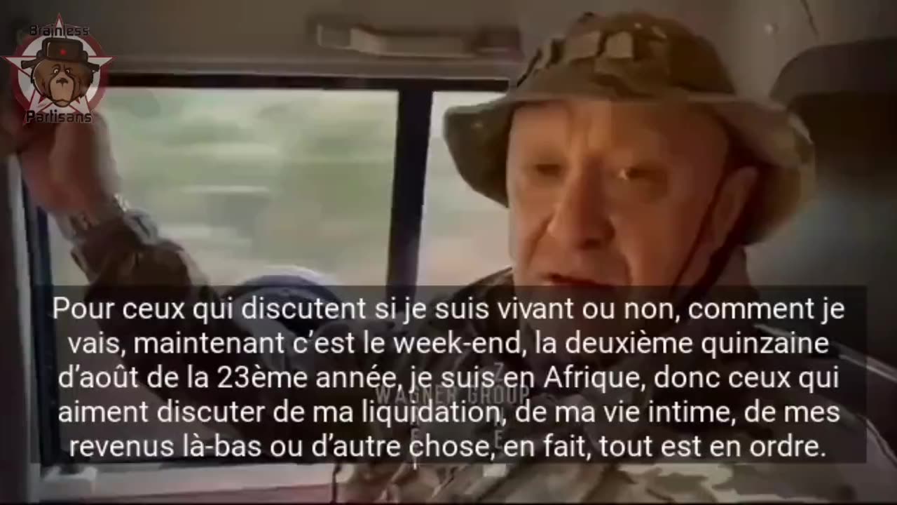 ▶ EXTRAIT-RQ + LIENS parus (3 sept 23) : PRIGOZHIN - Vivant ou non ?