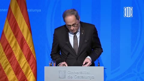 Torra cerrará Cataluña a los españoles para "evitar el colapso sanitario" ante coronavirus