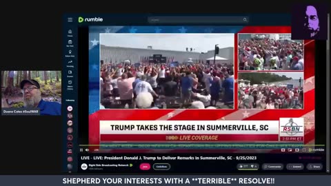 THUNDERDOME SPECIAL!! PRESIDENT TRUMP TO SPEAK AT SUMMERVILLE, SC!