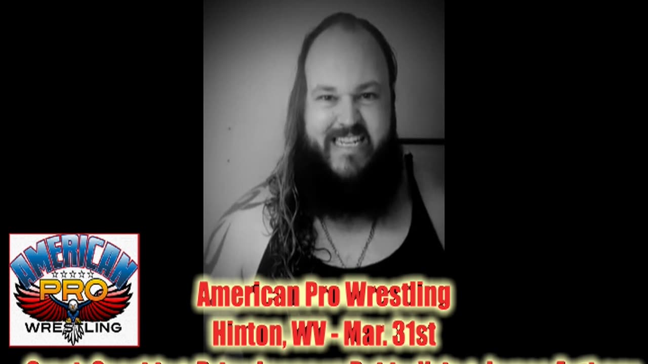 Crash Cassidy is coming to Hinton, WV on March 31st!!