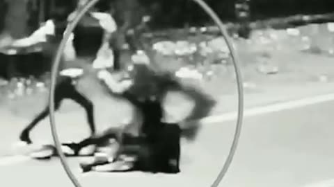 If you were helping someone and a shadow figure came out of them!