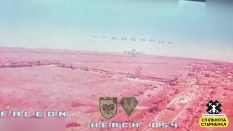 Drone Strike on a Russian Bunker