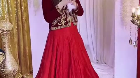 bridal in too much happy mood