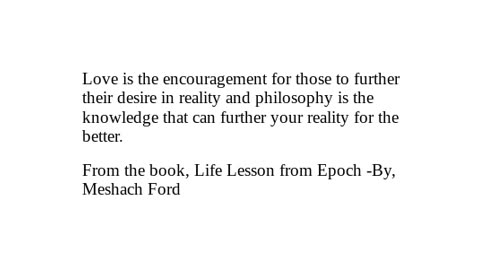 Words of wisdom