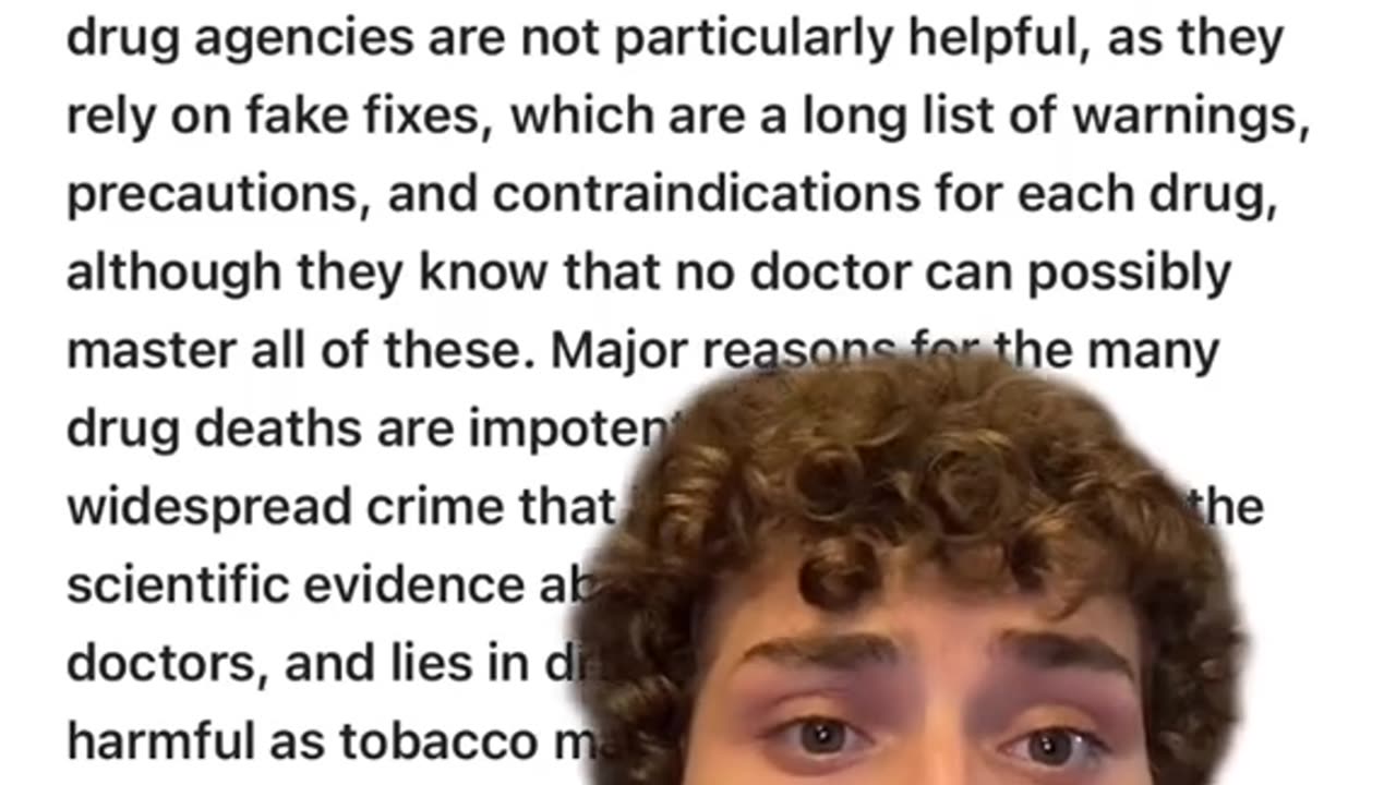 Pharmaceutical drugs are the third leading cause of death!