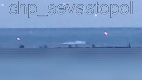 Some shooting in Sevastopol this morning