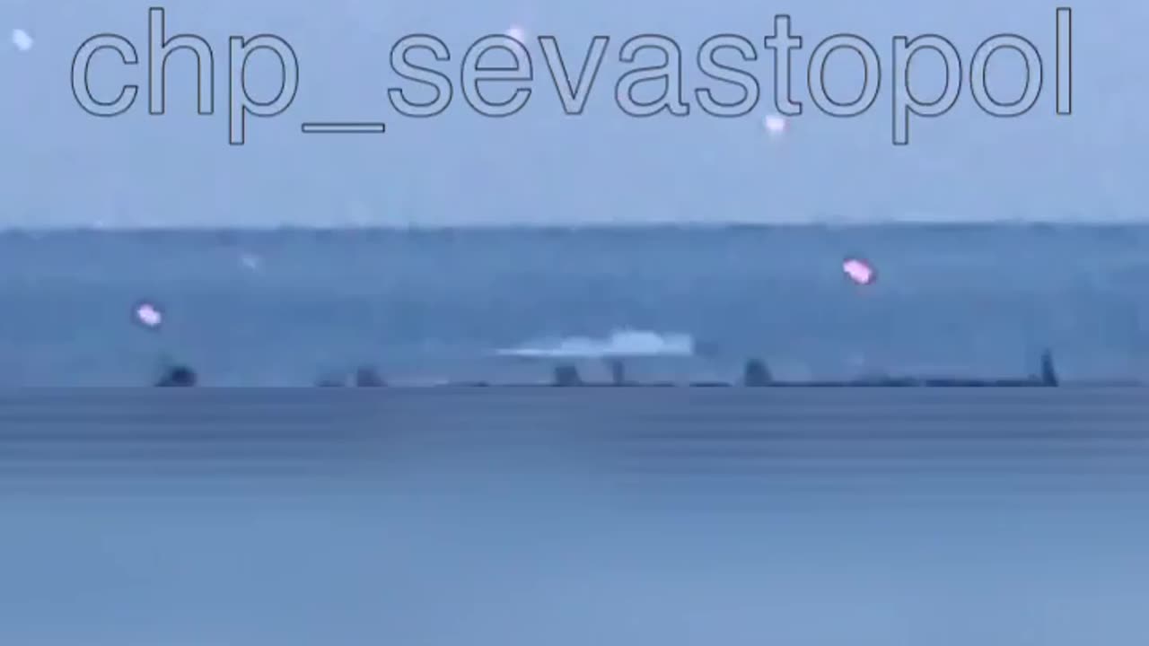 Some shooting in Sevastopol this morning