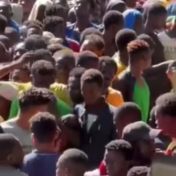 Lampedusa island Italy (Population 6,000) was Flooded with 7,000 Military Aged Migrants