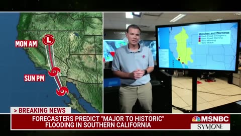 Forecasters predict severe flooding as Hilary barrels towards Southern California