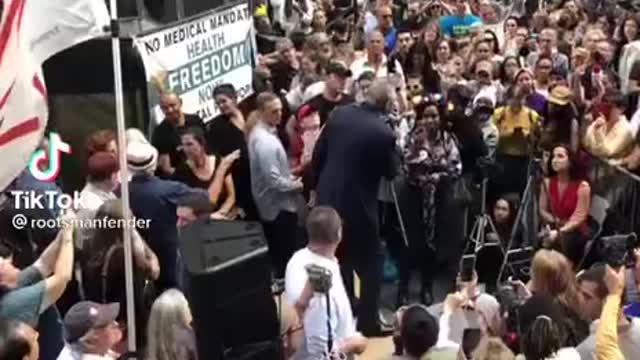 RFK Jr speech at Time Square