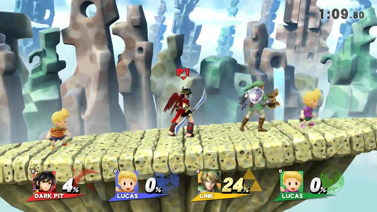 Super Smash Bros 4 Wii U Battle467