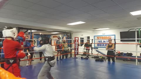 Joey sparring Dylan 11/22/22