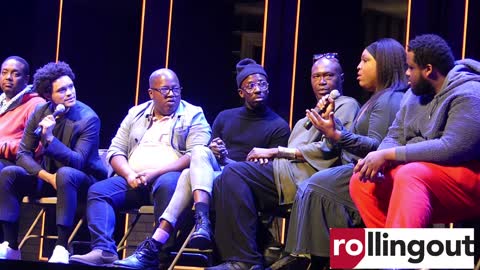 Trevor Noah with A Strange Loop cast