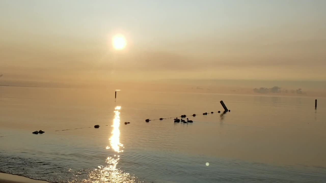 A Sunrise at Bluffers Park, Scarborough, Ontario