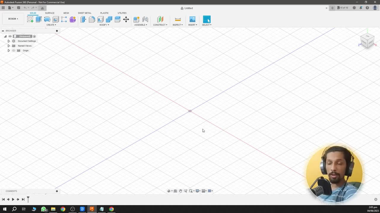 Revolve tool to create a bottle _ Fusion 360 Course for Beginners _ Class 04