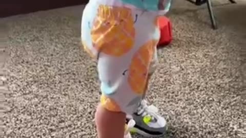 When my colorblind husband dresses our 16 month old