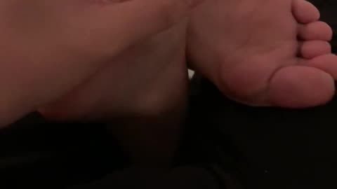 Cute Asian 19 yr girl feet tickled