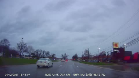 Roundtrip Drive From Levagood Area, Dearborn; To G Georges, NW Hwy, W Bloomfield Twp, Mich., 4/12/24
