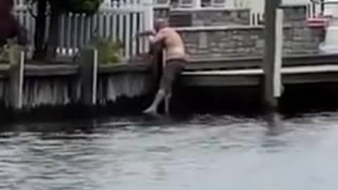 Man Jumps Into New Jersey lagoon in Toms River to Save Fawn From Drowning